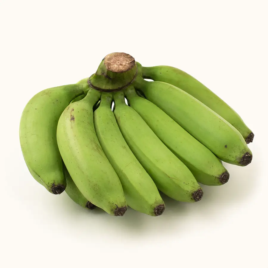 Green Cooking Banana — Pisang Goreng